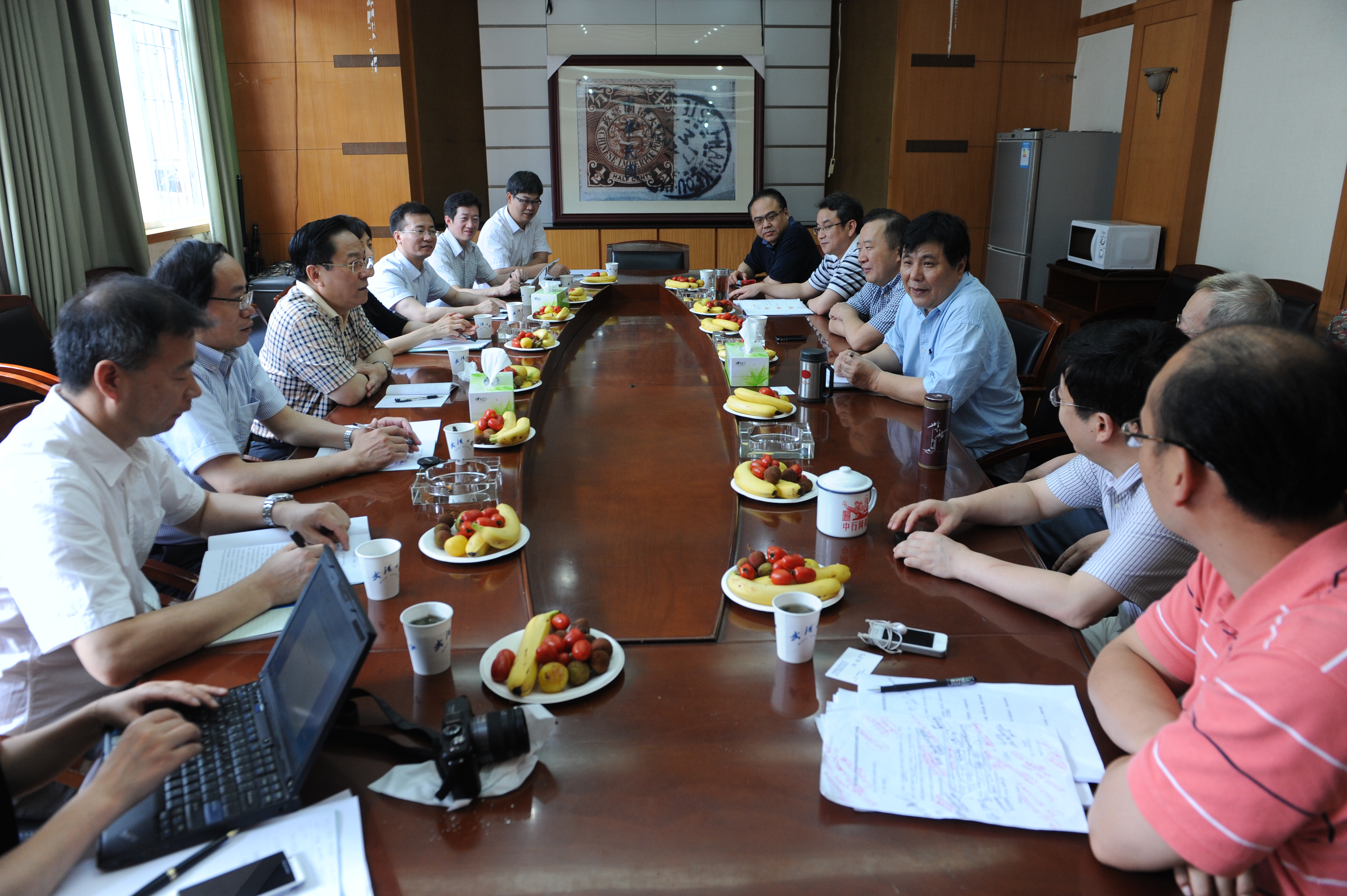 复旦大学新闻学院来海角视频
调研交流