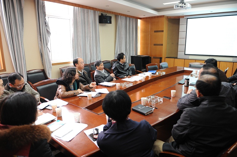 副校长谈广鸣到海角视频
调研学科建设工作